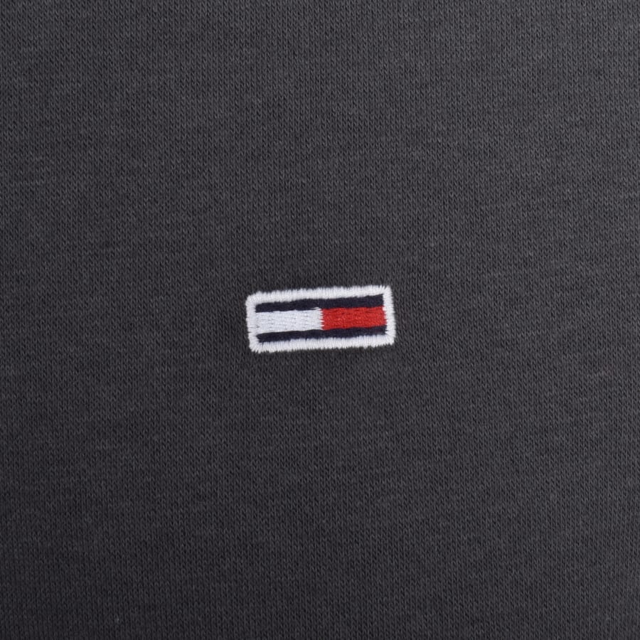 Tommy Jeans Flag Logo Hoodie Grey
